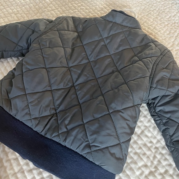 THE CHILDRENS PLACE BABY BOY 18-24 MONTHS BLUE QUILTED JACKET - Picture 8 of 15